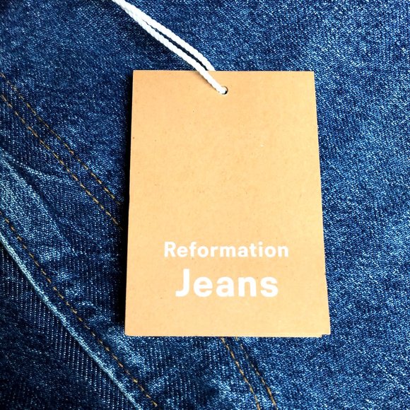 NWT Reformation Jeans- Liza High Rise- Size 30 - Picture 9 of 9